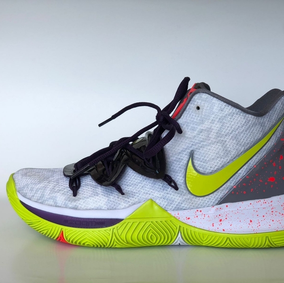 Nike Kyrie 5 EP Kobe Mamba Mentality White Cyber Basketball Shoes AO2919-102 - Picture 6 of 14